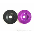 Piastre di supporto in plastica colorate per dischi a flap